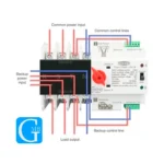 Chave Transferência Automática Tetrapolar 100a 230v 4 Polos - Imagem 3