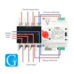 Chave Transferência Automática Tetrapolar 125a 230v 4 Polos - Imagem 3