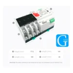 Chave Transferência Automática Tetrapolar 125a 230v 4 Polos - Imagem 4