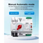 Chave Transferência Automática Bipolar 125a 230v 2 Polos - Imagem 3
