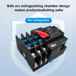 Chave Transferência Automática Trifásica 125a 230v 3 Polos - Imagem 3