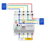 Chave Transferência Automática Bipolar 63a 230v 4 Polos Toq9 - Imagem 2