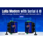 Conversor Lora RS232 RS485 Com IO USR-LG207 Ponto A Ponto - Imagem 10