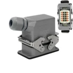 Tomada Industrial Multipolar 10 Pinos + Terra / Completa