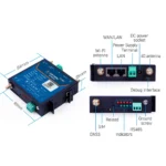 Conversor Usr-g806s Roteador P/ 4g Lte Wifi Rs485 gps - Imagem 4