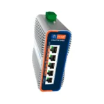 Switch Industrial Ethernet Gigabit 5 Portas POE Trilho Din