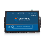 Conversor Serial 4 porta Rs232 Rs485 Rs422 Ethernet USR-N540