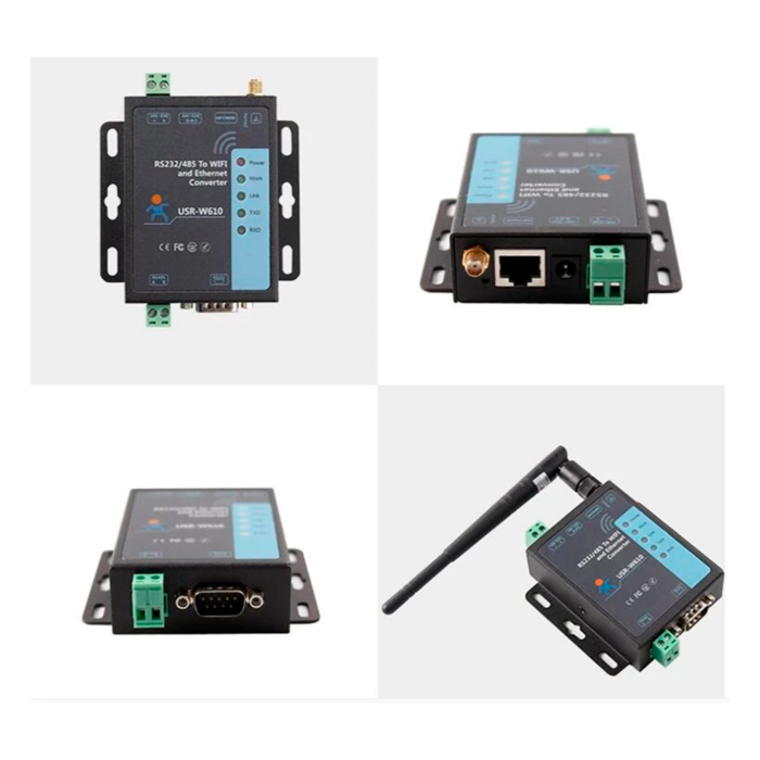 Conversor serial W610, conversor modbus para wifi